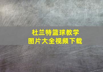 杜兰特篮球教学图片大全视频下载