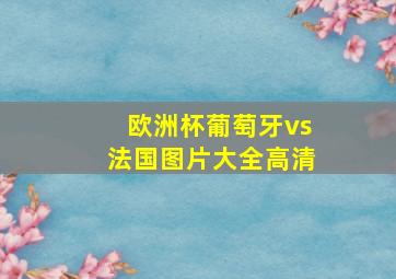 欧洲杯葡萄牙vs法国图片大全高清