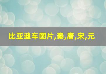 比亚迪车图片,秦,唐,宋,元