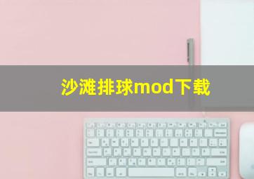 沙滩排球mod下载