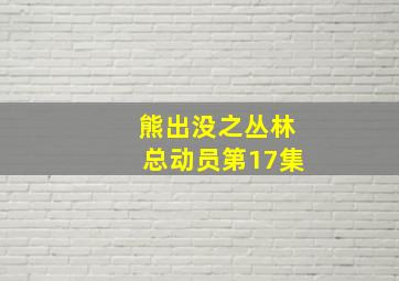 熊出没之丛林总动员第17集