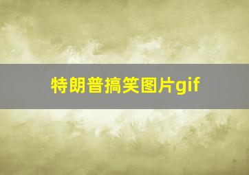 特朗普搞笑图片gif