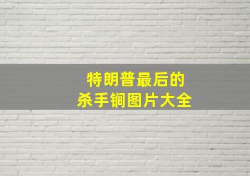 特朗普最后的杀手锏图片大全