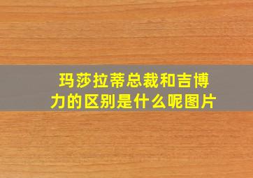 玛莎拉蒂总裁和吉博力的区别是什么呢图片