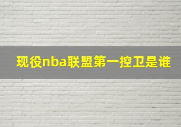 现役nba联盟第一控卫是谁