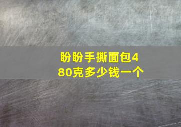 盼盼手撕面包480克多少钱一个