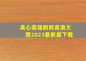 真心英雄剧照高清大图2023最新版下载