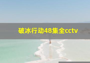 破冰行动48集全cctv