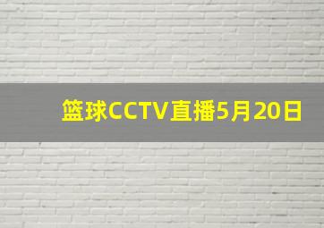 篮球CCTV直播5月20日