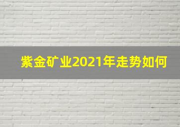 紫金矿业2021年走势如何