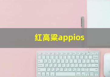 红高粱appios