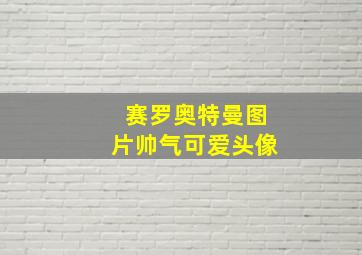 赛罗奥特曼图片帅气可爱头像