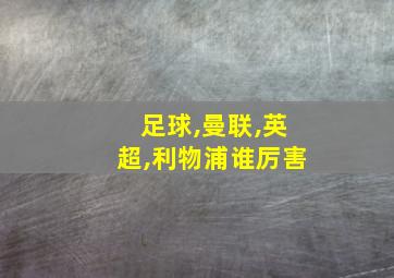 足球,曼联,英超,利物浦谁厉害