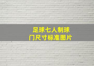 足球七人制球门尺寸标准图片