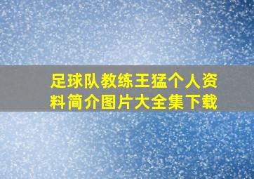 足球队教练王猛个人资料简介图片大全集下载