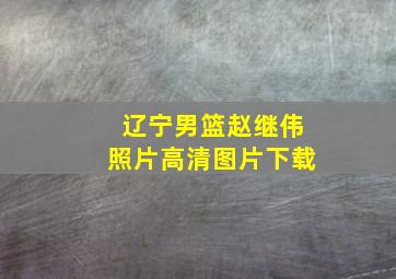 辽宁男篮赵继伟照片高清图片下载