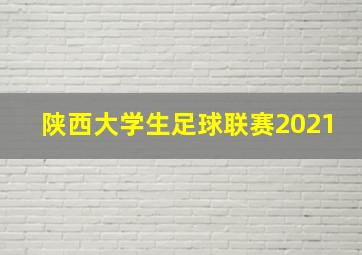 陕西大学生足球联赛2021