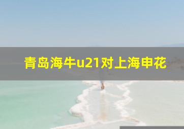 青岛海牛u21对上海申花