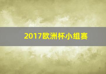 2017欧洲杯小组赛