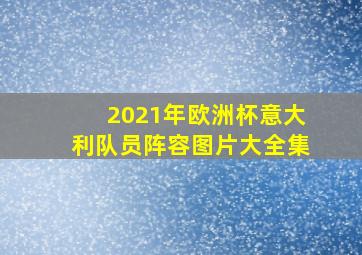 2021年欧洲杯意大利队员阵容图片大全集