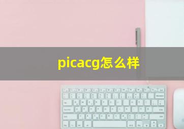 picacg怎么样