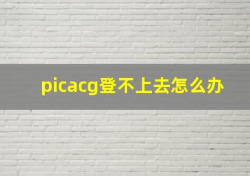 picacg登不上去怎么办