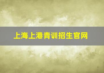 上海上港青训招生官网