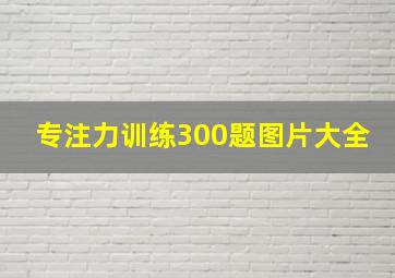 专注力训练300题图片大全