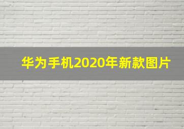 华为手机2020年新款图片