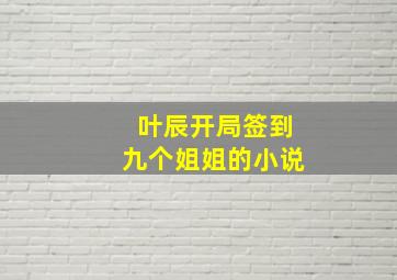 叶辰开局签到九个姐姐的小说