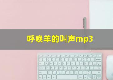 呼唤羊的叫声mp3