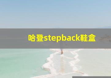 哈登stepback鞋盒