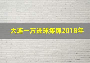 大连一方进球集锦2018年