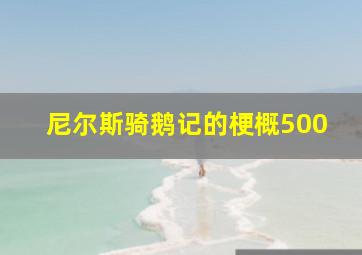 尼尔斯骑鹅记的梗概500