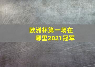 欧洲杯第一场在哪里2021冠军