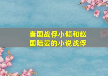 秦国战俘小倾和赵国陆晏的小说战俘