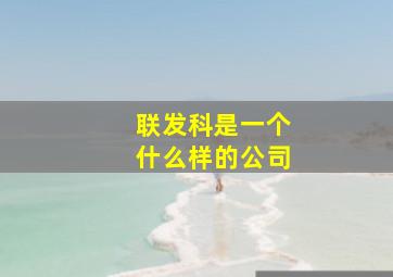 联发科是一个什么样的公司