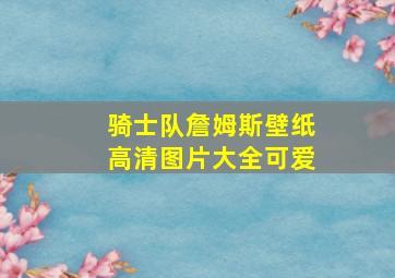 骑士队詹姆斯壁纸高清图片大全可爱