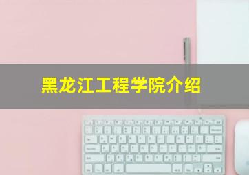 黑龙江工程学院介绍